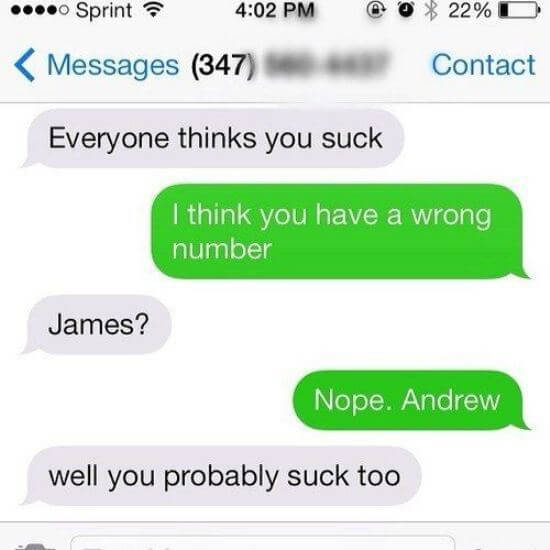 wrong number fails 12