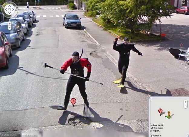 hilarious images caught on google maps street view 12