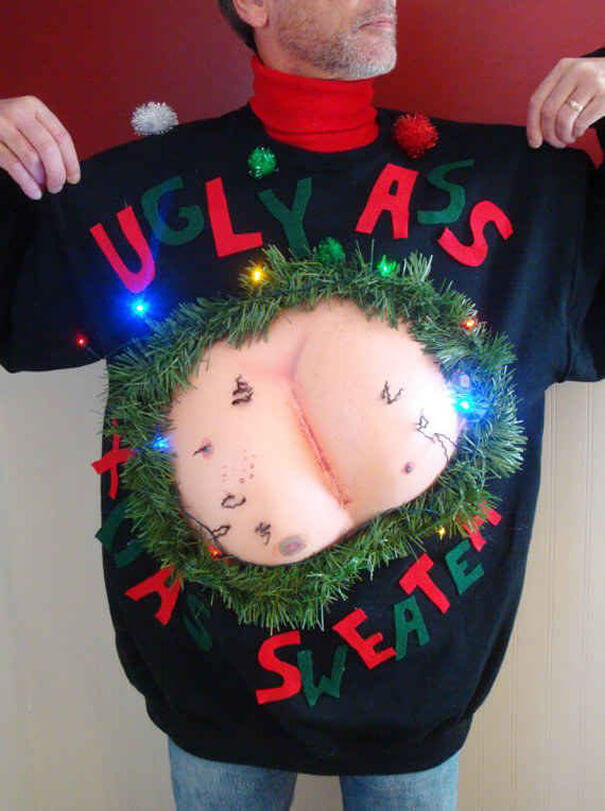 Ugliest Christmas Sweaters Ever (25 Photos)