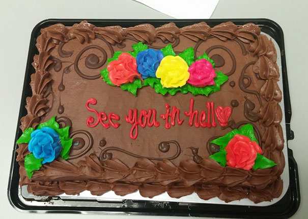 hilarious farewell cakes 26