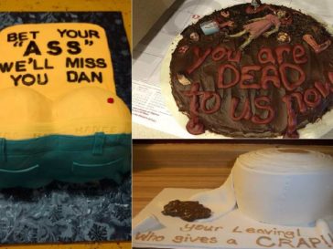 Hilarious Farewell Cakes