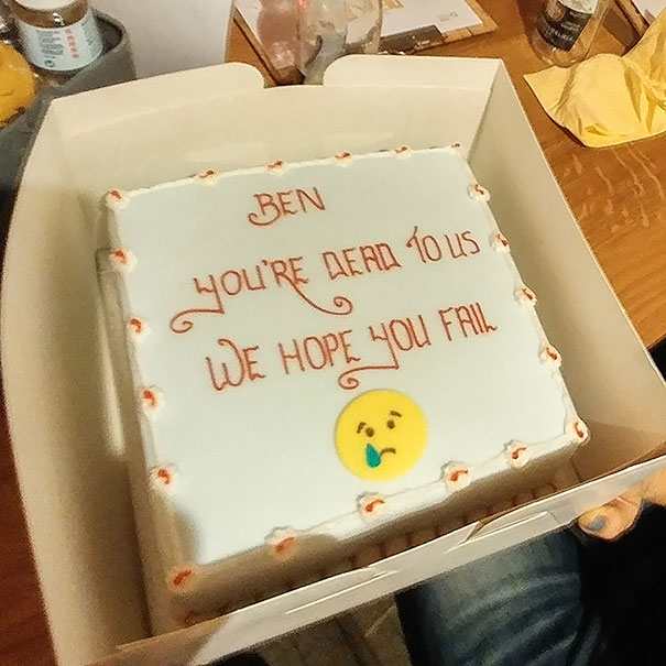 hilarious farewell cakes 4