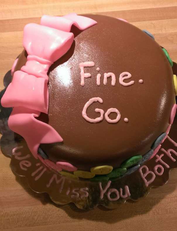 hilarious farewell cakes 5