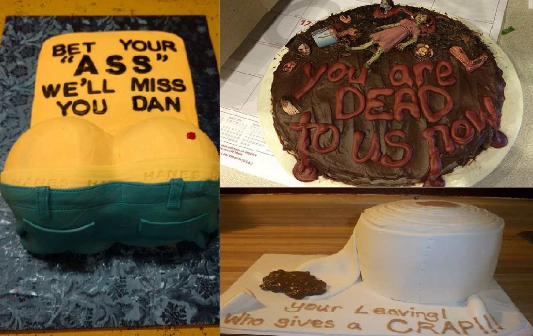 Hilarious Farewell Cakes