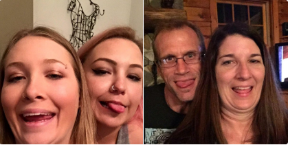 parents make fun with their kids selfies 16