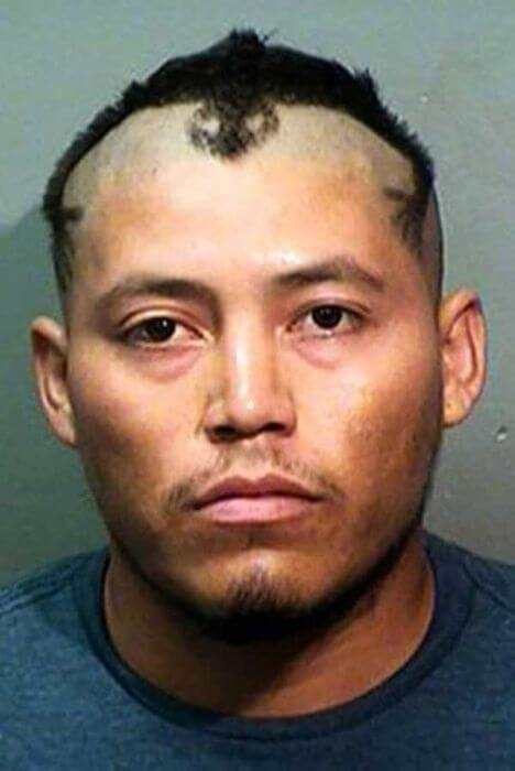 Horrendous Mugshot Hairdos 11