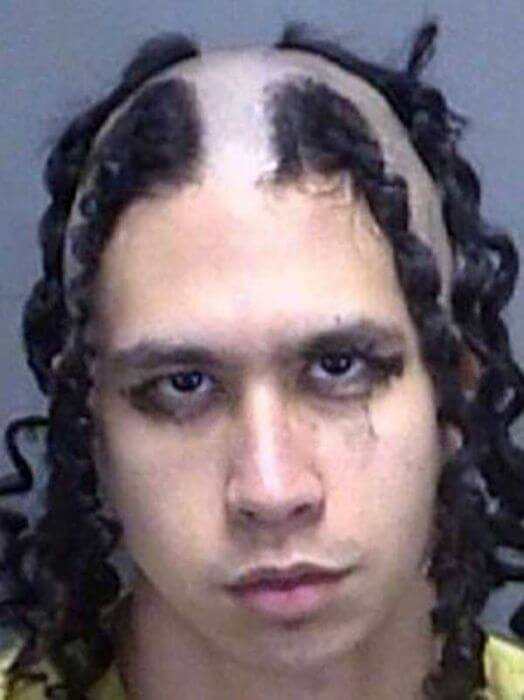 Horrendous Mugshot Hairdos 12